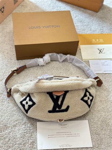 lv sherpa bum bag